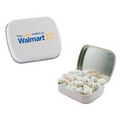 Small White Mint Tin Filled w/ Sugar Free Gum